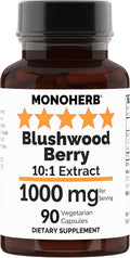 Blushwood Berry 10:1 Extract - 1000 mg por Porción - Tamaño de la Porción: 2 Cápsulas - 45 Raciones por Envase