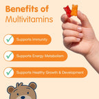 DR. MORITZ Gomitas Multivitamínicas para Niños | 14 Vitaminas | 60 Gomitas | Desde 2 Años