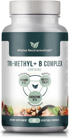 Tri-Methyl+ B Complex - Complejo B Metilado con Formas Activas de B12 y Metilfolato