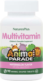 NaturesPlus Animal Parade Children's Multivitamin - 90 Watermelon Chewable Tablets