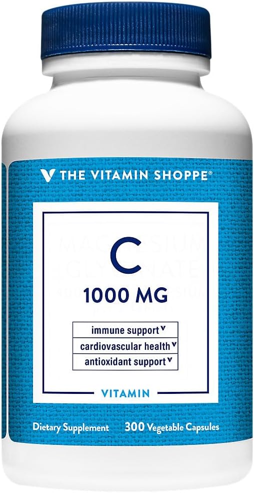 The Vitamin Shoppe Vitamina C 1000 mg, 300 Cápsulas