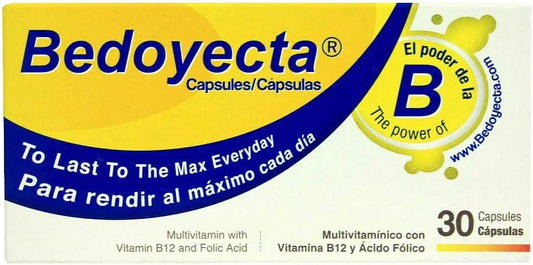 Bedoyecta Multivitamínico, 30 Cápsulas (Pack de 4)