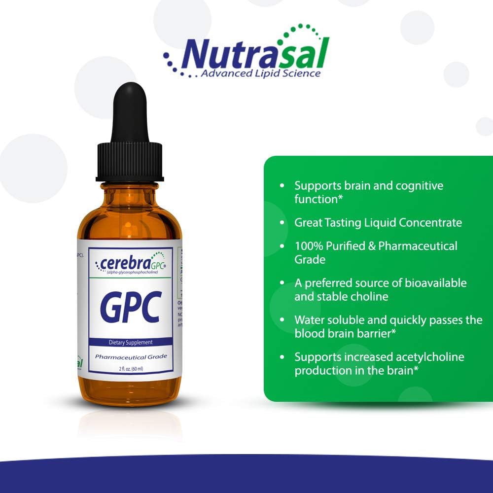Nutrasal Cerebra GPC Líquido, 60 ml