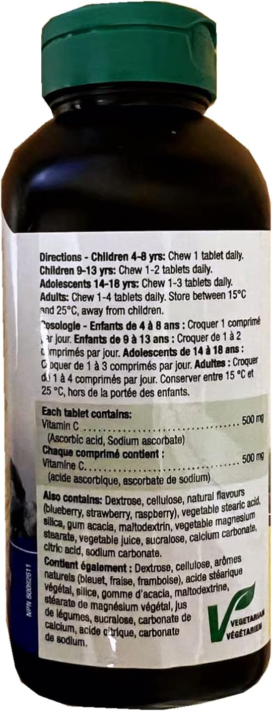 Vitamina C con Arándano Azul - 500 mg - Jamieson