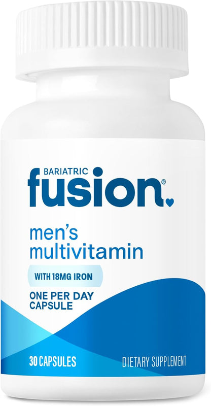 Bariatric Fusion Multivitamínico para Hombres con Hierro – Fórmula diaria para cirugía bariátrica – 30 Cápsulas – Image 1