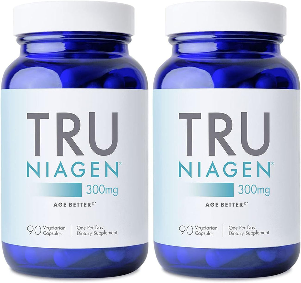 TRU NIAGEN Suplemento NAD+ Patentado, 300mg Niagen, 30 Servicios | Nicotinamida Ribósido (NR)