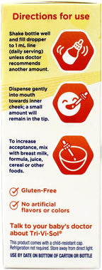 Enfamil Tri-Vi-Sol Gotas de Vitaminas A, D y C para Bebés, 50 ml
