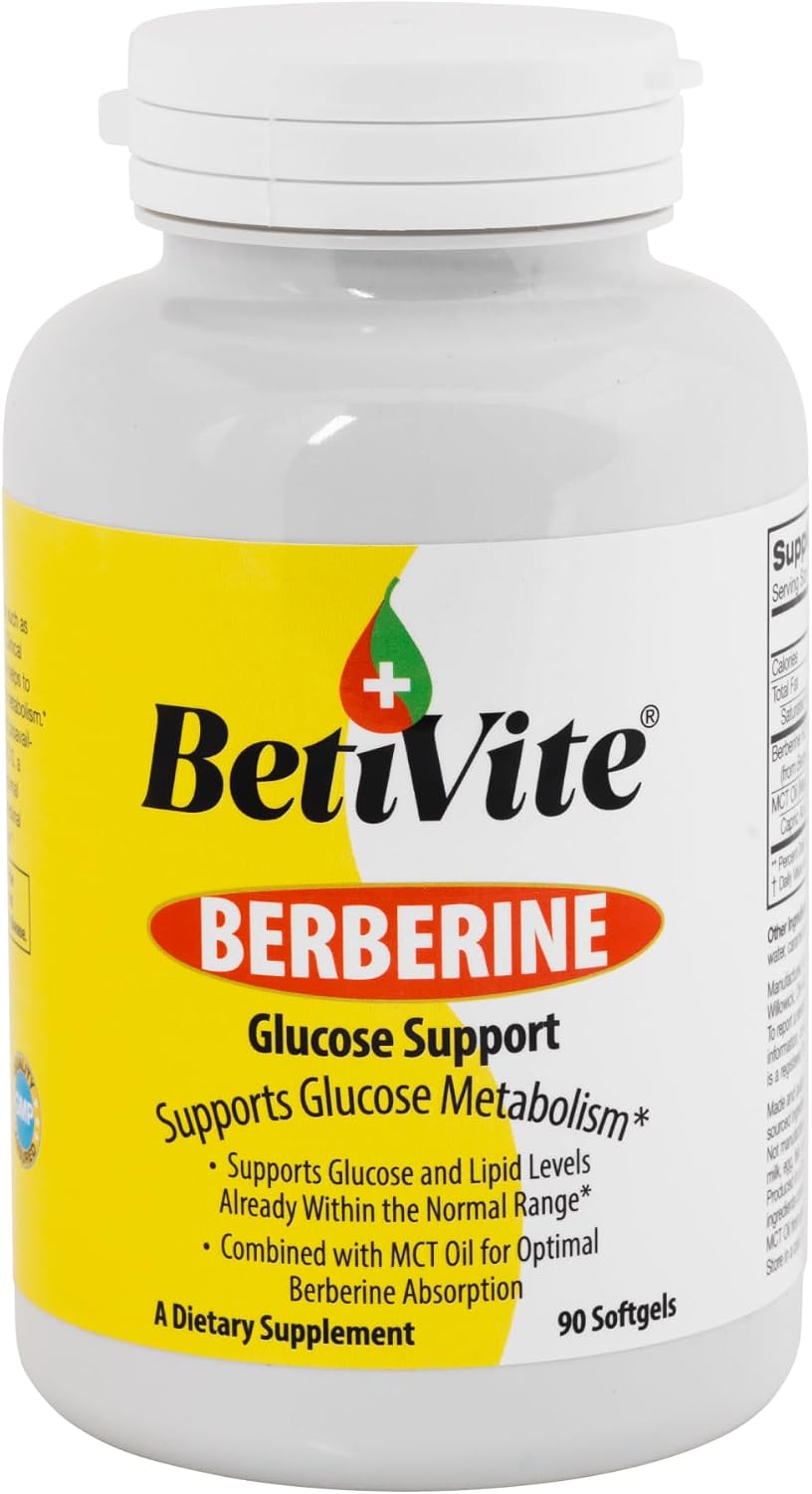 BetiVite Multivitamínico para Nervios y Ojos con ALA, Luteína y Licopeno - 30 Días