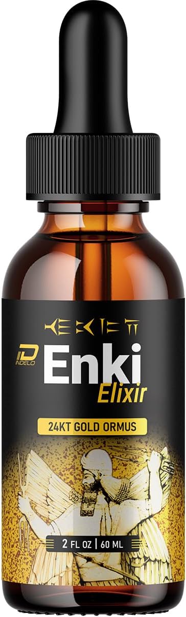 Enki Elixir Drops Healthy Formula – Gotas Líquidas Naturales Extra Concentradas (1 Pack – 1 Mes de Suministro)