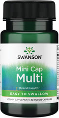 Swanson Multivitamínico Diario Sin Minerales, 30 Cápsulas Vegetales