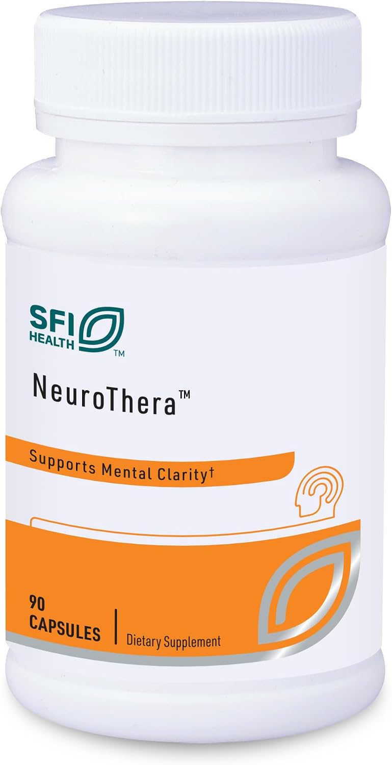 SFI Health Klaire Labs Neurothera - Apoyo Cognitivo con Fosfatidilserina, Colina y Ginkgo (90 Cápsulas)