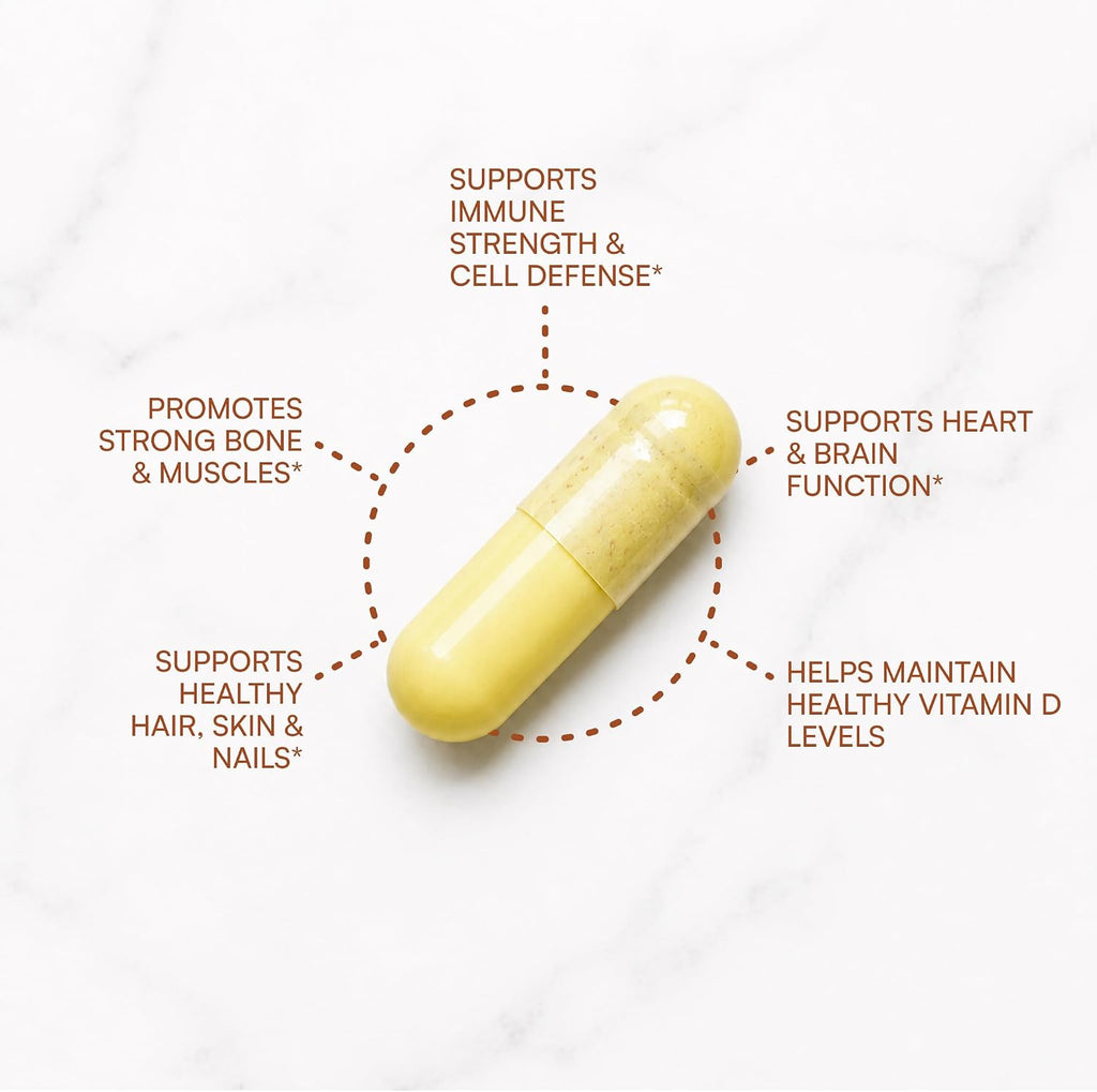 Advanced Vitamin D Women's Formula con Luteína y Biotina, 60 Cápsulas Vegetales