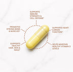 Advanced Vitamin D Women's Formula con Luteína y Biotina, 60 Cápsulas Vegetales