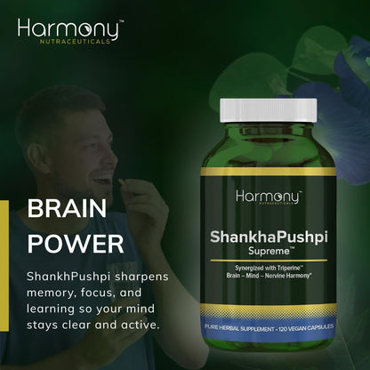 ShankhPushpi Supreme - Complemento – Favorecer la claridad mental y la agudeza cognitiva. – Image 9