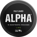Fully Loaded Alpha Nootropic Pouches (Lime) - 5 Cans