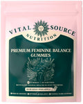 Vital Source Nutrition Gominolas Probióticas Femeninas - Piña Hawaiana - 60 Gominolas - 30 Días