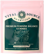 Vital Source Nutrition Gominolas Probióticas Femeninas - Piña Hawaiana - 60 Gominolas - 30 Días