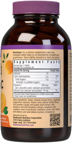 Bluebonnet EarthSweet Vitamina C 500 mg - 90 Comprimidos Masticables Sabor Naranja