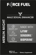 Merlin Might Cápsulas para Hombres – 15 Cápsulas – Fórmula con Tongkat Ali, Ashwagandha y Bioperina