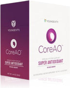 Youngevity CoreAO Stiks – Suplemento antioxidante con superalimentos, vitamina C, D3 y zinc, sabor a bayas, 30 sticks