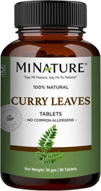 minature Tabletas de Hojas de Curry (Murraya koenigii) - 1000mg, 90 Comprimidos