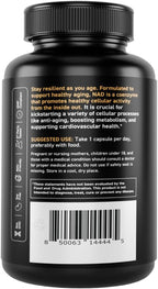 Vital Vitamins Suplemento NAD+ - NAD+ (Nicotinamida Adenina Dinucleótido) para Hombres y Mujeres - Con Administración Liposomal - Apoyo a la Vitalidad Celular, Energía, Concentración - 30 Días