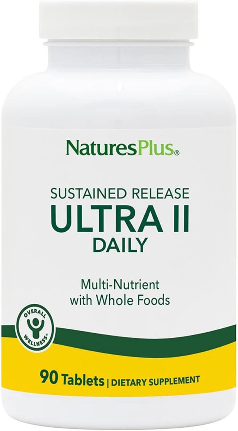 NaturesPlus Ultra II Daily - 180 Tablets - Whole Food Multivitamin