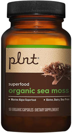 plnt Organic Sea Moss - Musgo Marino Orgánico - 900 mg, 90 Cápsulas