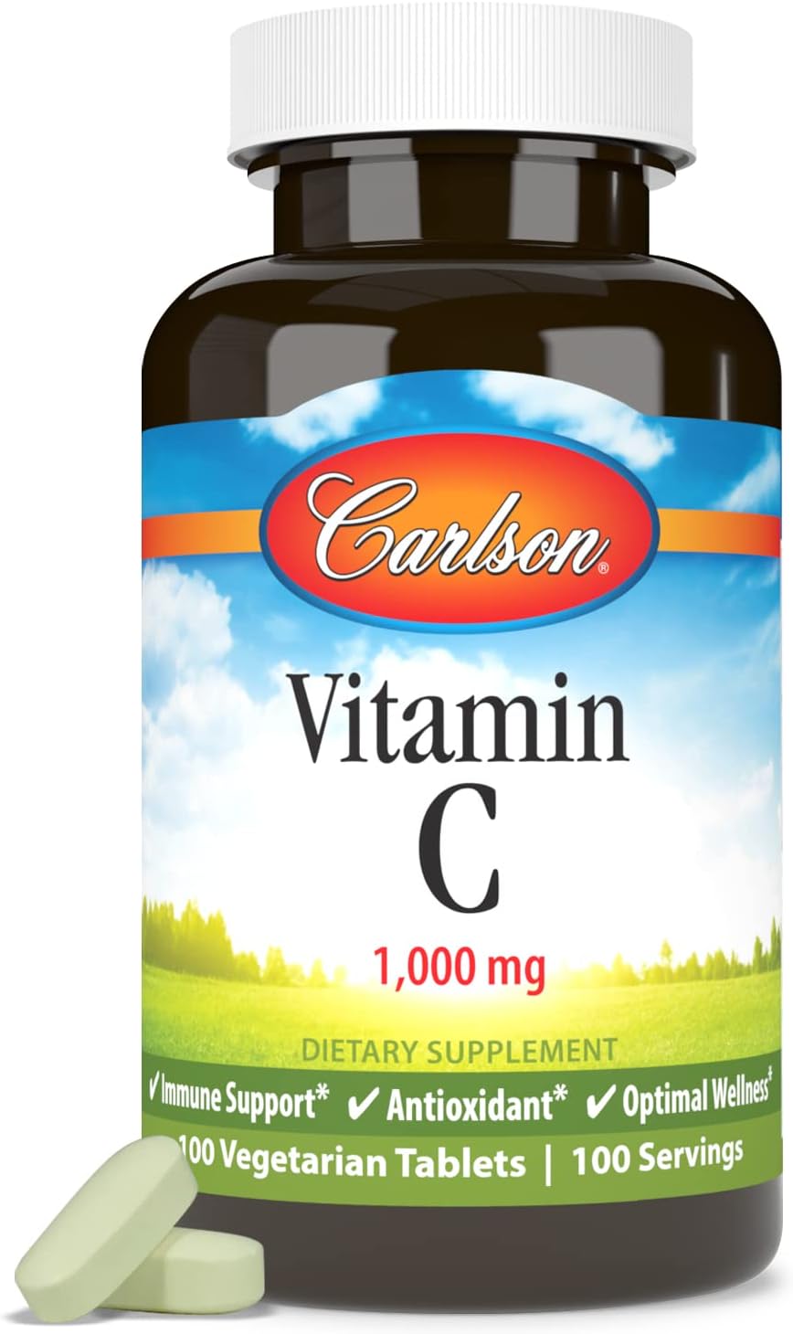 Carlson - Vitamina C 1.000 mg, 100 Comprimidos