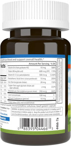 Carlson Blood Nutrients - 28 mg Hierro, 40 Cápsulas