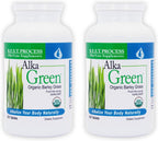 Alka•Green Comprimidos (12 Unidades) — Suplemento Orgánico de Cebada Verde, Fuente Natural de Enzimas y Aminoácidos
