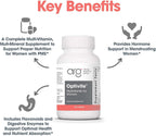Optimox ARG Optivite - Multivitamínico para Mujeres con Equilibrio Hormonal y PMS