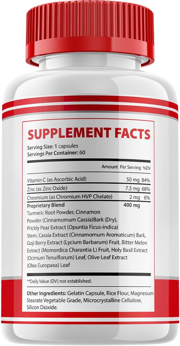 Cardio Flex Healthy Formula Supplement - Fórmula Avanzada para la Salud Cardiovascular (1 Pack - 60 Cápsulas)