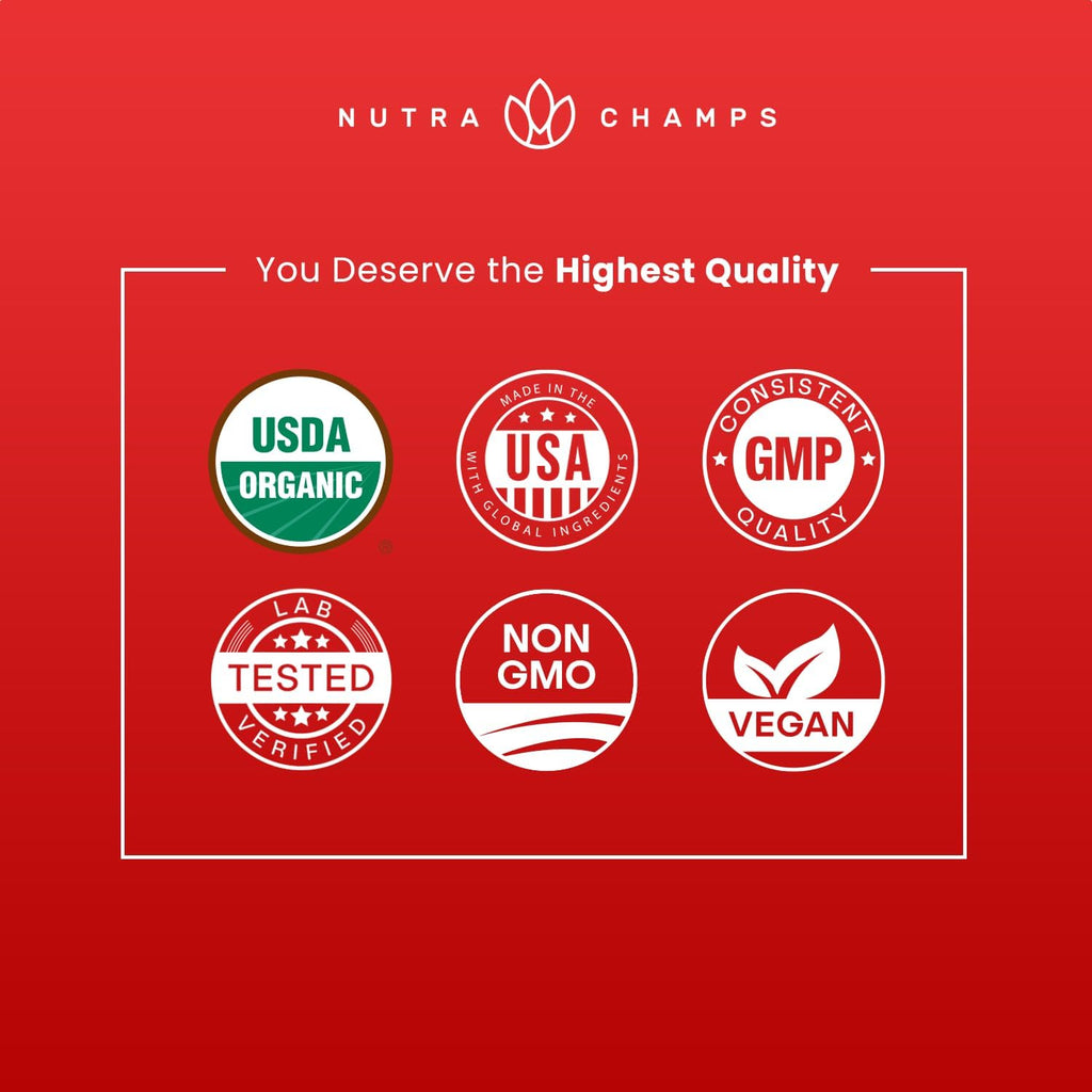 NutraChamps Complejo de Vitaminas B Orgánico para Niños – Gotas Líquidas con Sabor a Bayas (120 porciones)
