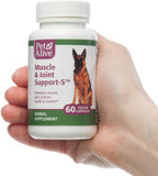 PetAlive Muscle and Joint Support-S 2 Pack - Suplemento herbal para perros y gatos