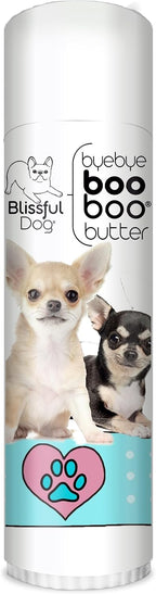 The Blissful Dog Tubo de 0.50 oz Mantequilla Booboo para Chihuahua