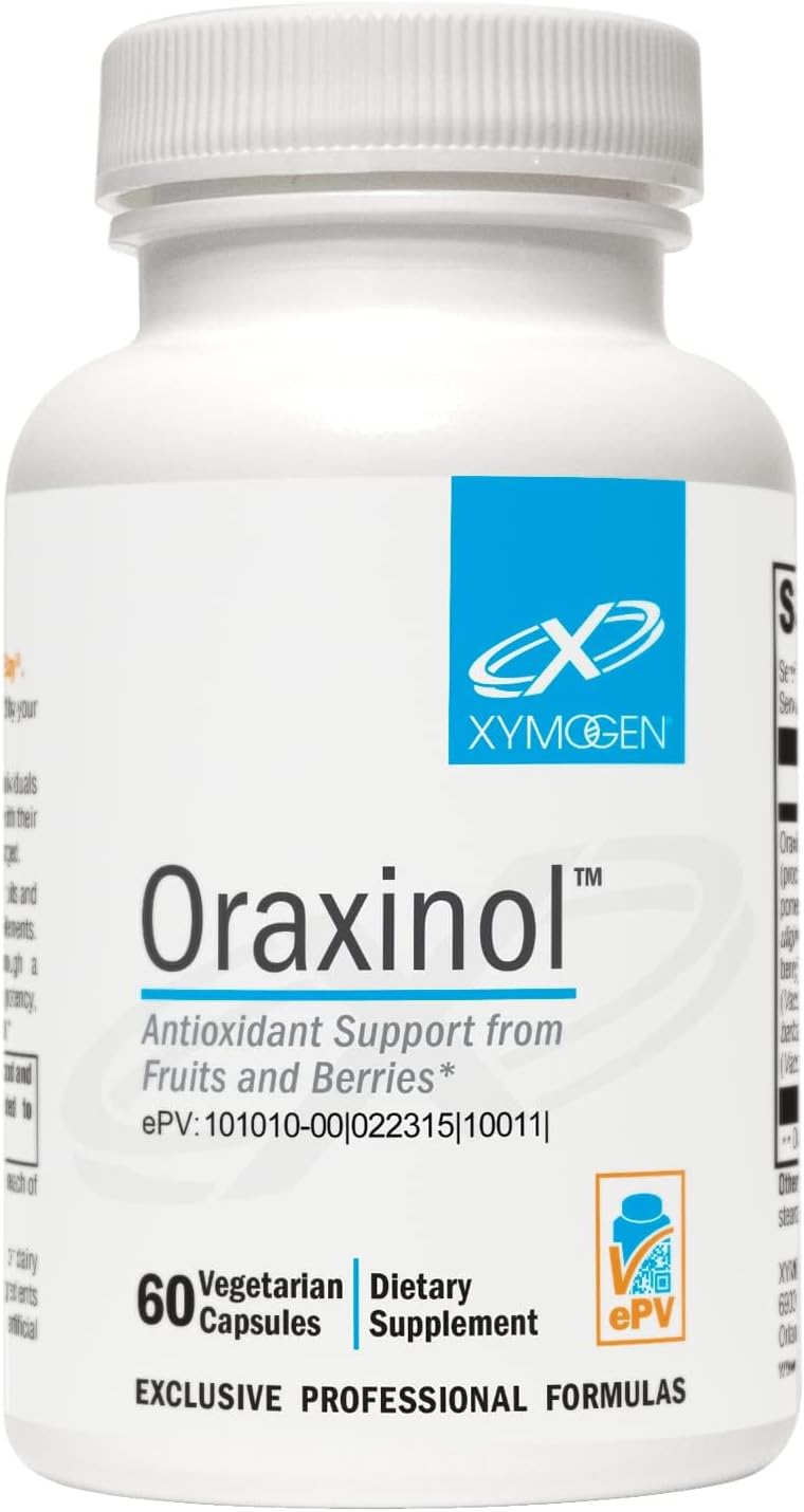 XYMOGEN Oraxinol - 60 Cápsulas - Extracto de Frutas y Bayas para Salud Cardiovascular