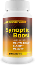 Synoptic Boost - Complemento Nootrópico con Ginkgo biloba y Lion's Mane