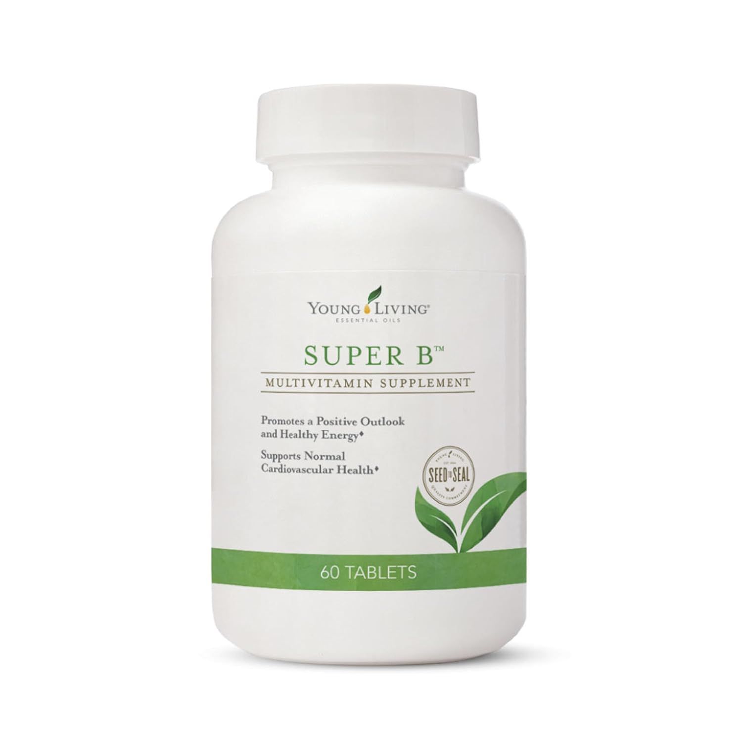 Young Living Super B Tablets - Vitamin B Complex with Minerals - 60 Tablets