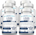 Approved Science HMB - 1500 mg de HMB de alta potencia con calcio y BioPerine para absorción - Salud muscular y rendimiento en el ejercicio - 60 cápsulas veganas - Pack de 6