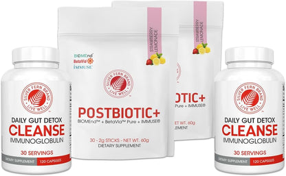 Silver Fern Cleanse - Daily Gut - 120 Cápsulas - 30 Días - Inmunoglobulinas G, A y M (IgG, IgA, IgM) - Postbiótico – Image 9