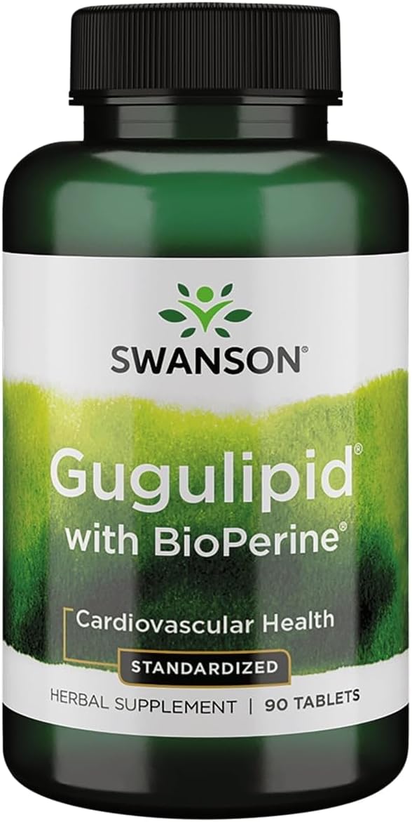 Swanson Gugulipid con Bioperine (Estandarizado) 90 Comprimidos