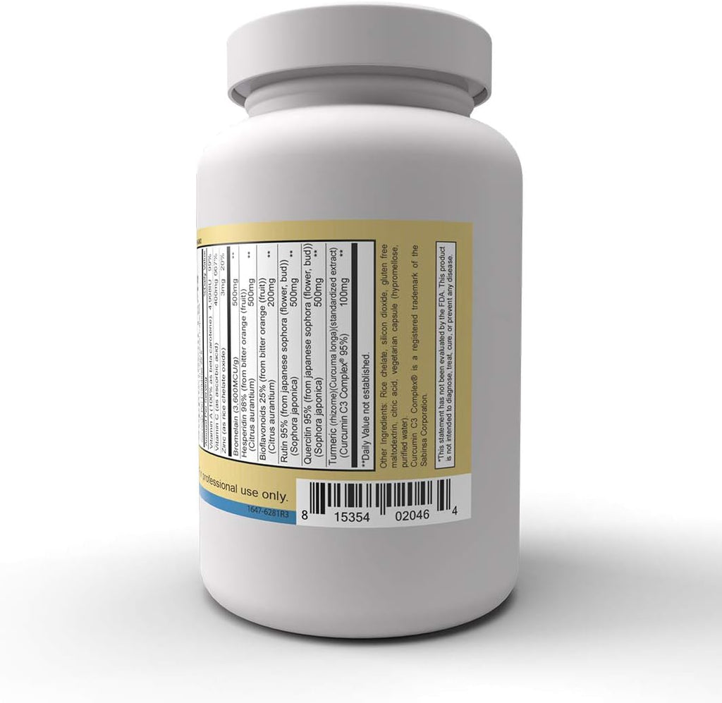Priority One Vitamins Enflam 90 Cápsulas Vegetarianas - Alta Dosis de Bioflavonoides