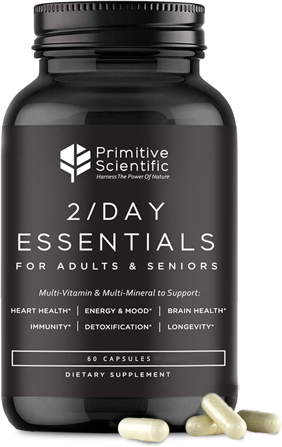 Primitive Scientific Multivitamínico Diario Completo - 60 Cápsulas