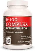 Complejo B-100 de Remedy's Nutrition | 1000 mg, 60 Cápsulas Veganas