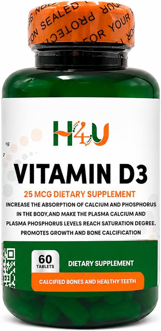 Spring Valley Extra Strength Vitamina D3 5000 UI (125 mcg) - 250 Cápsulas Blandas
