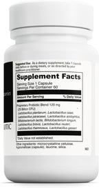 DAVINCI Labs - Daily Best Probiotic - Complemento alimenticio - Vegano - Sin gluten - 60 cápsulas