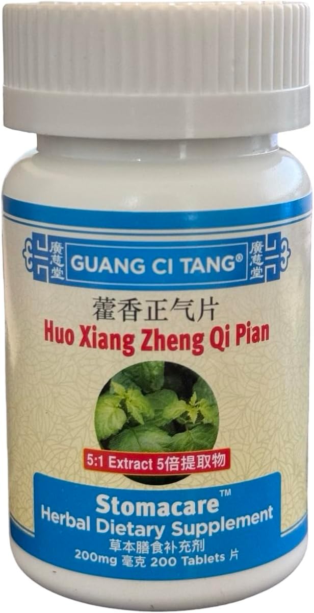 Huo Xiang Zheng Qi Pian StomacareTM - 200 Comprimidos