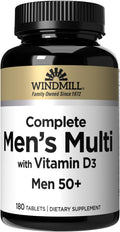 Windmill Natural Vitamins Men’s Multi 50+ - 180 Comprimidos