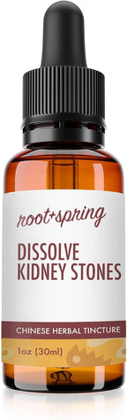 root + spring Extracto Líquido Disolver Cálculos Renales – Tintura Herbal Shi Lin Concentrado con Gotero, Fórmula TCM Natural 1 oz